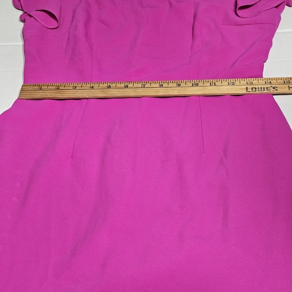 TCEC Fuchsia Ruffle Mini Dress - Picture 3 of 7